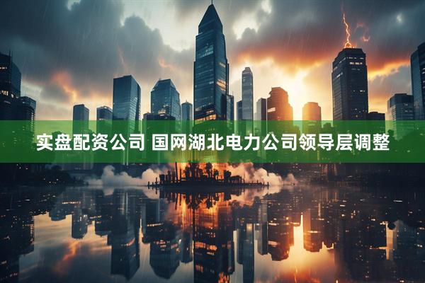 实盘配资公司 国网湖北电力公司领导层调整